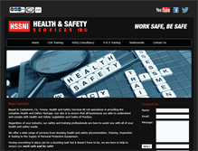 Tablet Screenshot of healthandsafetyni.com
